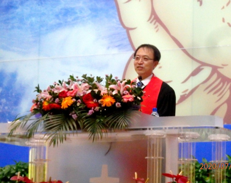 Pastor An Li gave a three-points sermon which was entitled ” We Want to Meet Jesus” On Sunday, July 19, 2020.