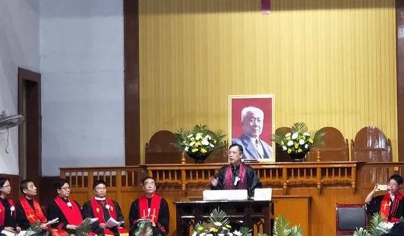 The memorial services of Pastor Zhang Guanru were held on August 7 and 8, 2020,in the Dongguan Church in Sanyuan County, China's western Shaanxi Province.