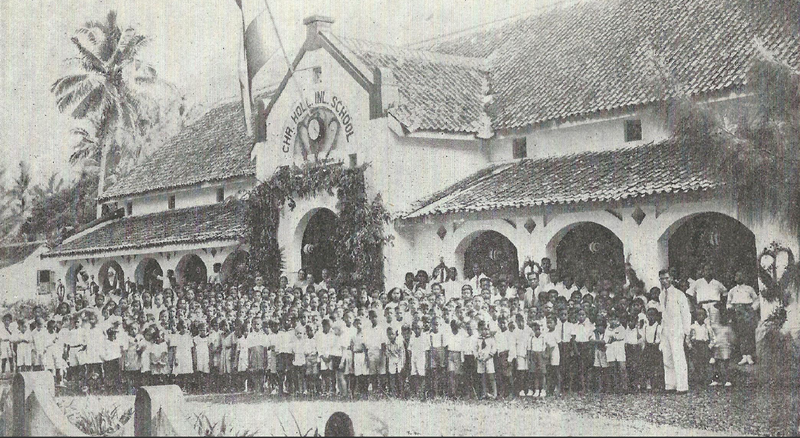 The Dutch Indies Christian School students headed by Menno Giliam 