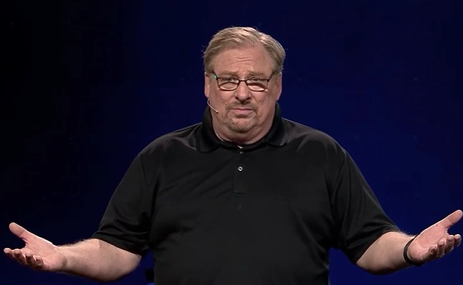 Rick Warren spoke at the Finishing the Task Conference 2020