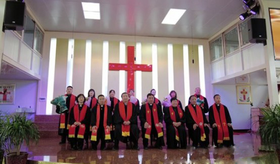 Inner Mongolia CC&TSPM held an ordination ceremony in Xinhua Street Church, Ji’ning District, Ulanqab, Inner Mongolia, on May 9, 2021.