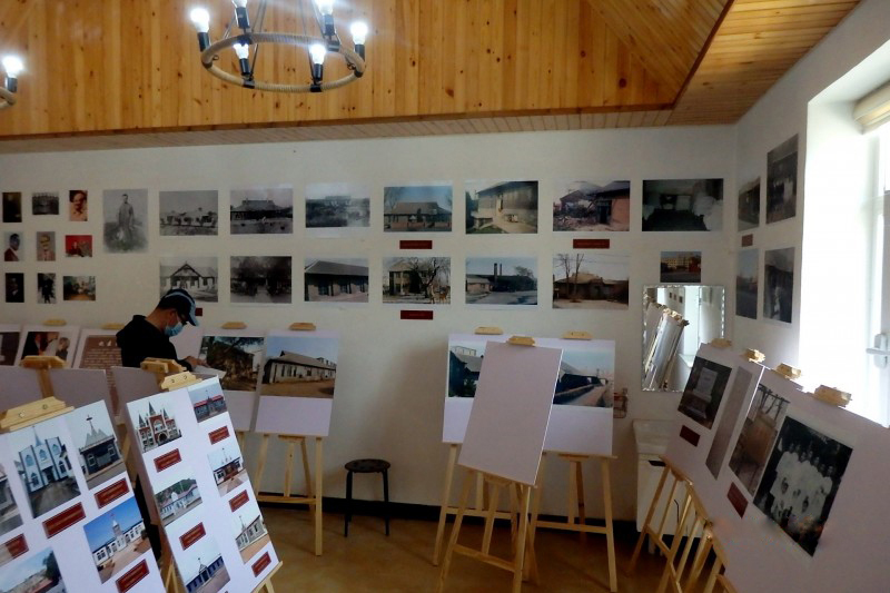The Century-old Liaoyang Church in Liaoning Province held a preview exhibition of its history on May 12, 2021.