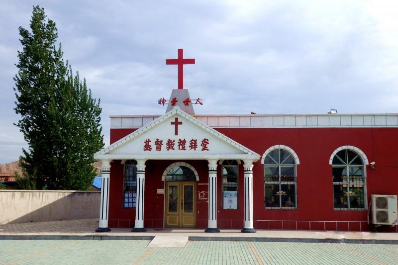 Huolongzhai church in Dalongling Village, Tanggangzi Town, Qianshan District, Anshan City, Liaoning Province