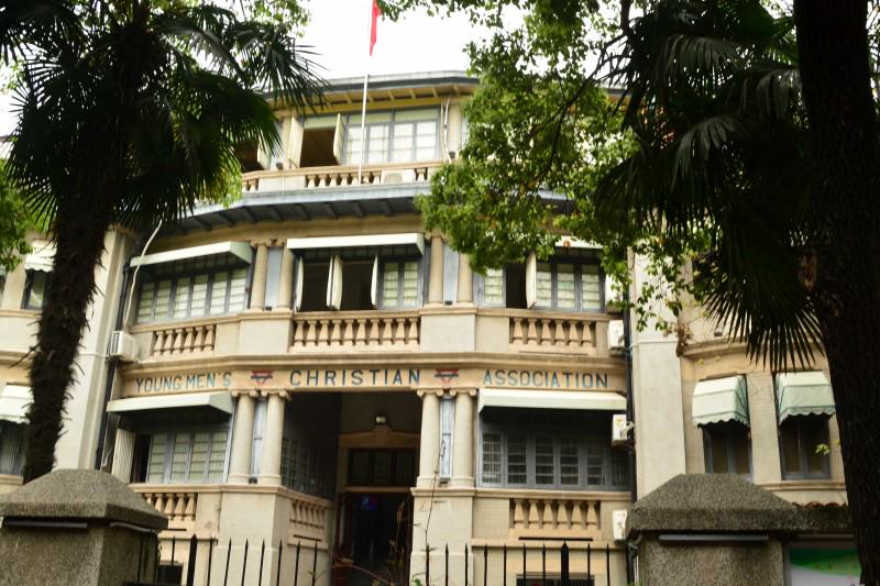 The former site of Wuhan YMCA(Young Men's Christian Association), Hubei Province 