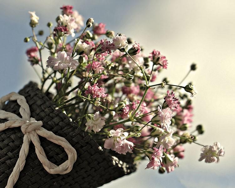 A basket of flowers