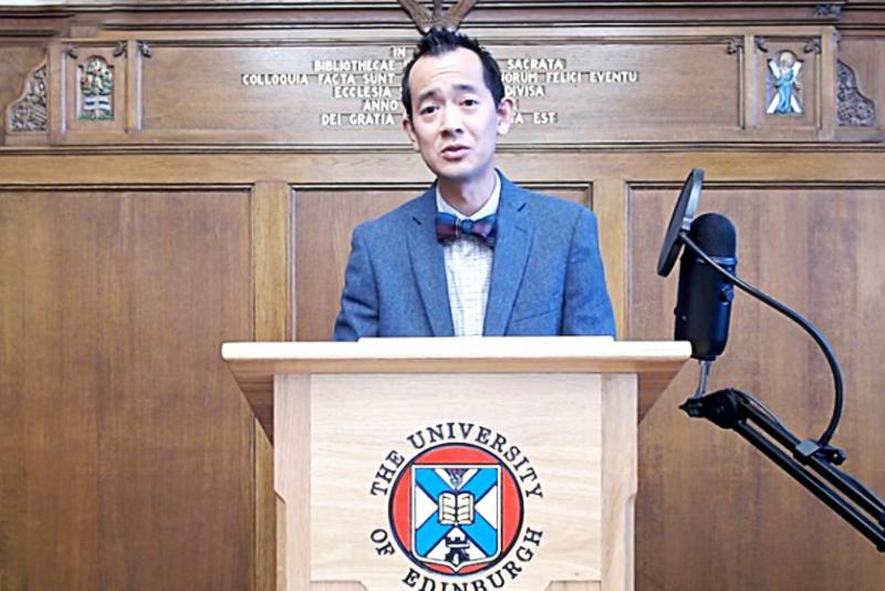 Dr. Alexander Chow gave a lecture in the opening session of the annual meeting of the Yale-Edinburgh Group on World Christianity and the History of Mission on June 22, 2021.