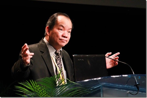 Dr. John Ong, president of the Malaysia Baptist Theological Seminary, gave a speech in a theological webinar held on June 15, 2021.