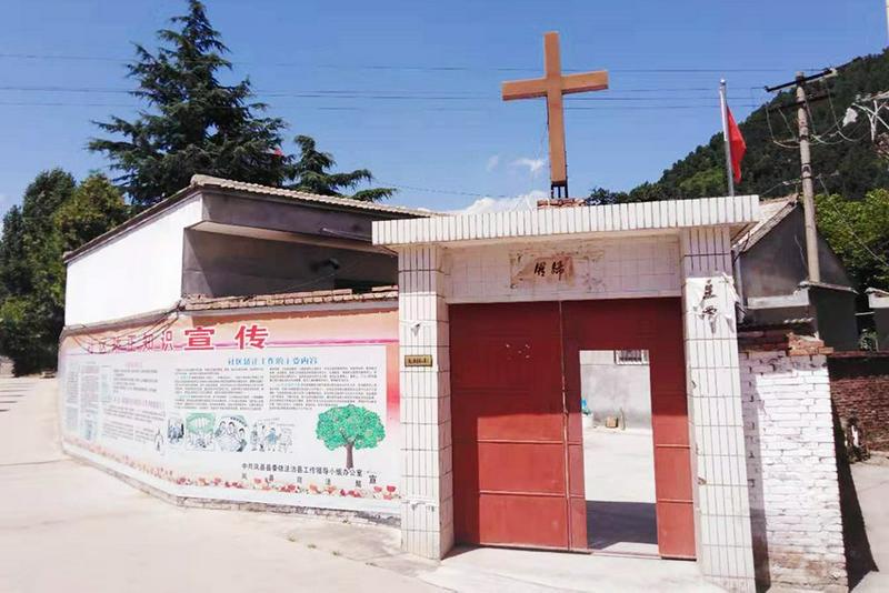 Feng County Church in Baoji City, Shaanxi Province