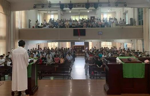 Ningde Municipal CC&TSPM in Province launched the Second Session of Evangelism in Jiaocheng District on August 22, 2021.