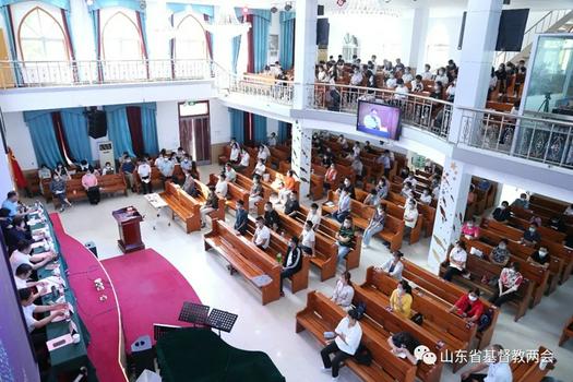 Shandong Theological Seminary held its commencement of 2021 Fall semester on September 14, 2021.