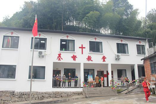 Sizhai Church in Dongbaihu Town, Zhuji City, Zhejiang Province