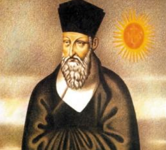 A portrait of Matteo Ricci