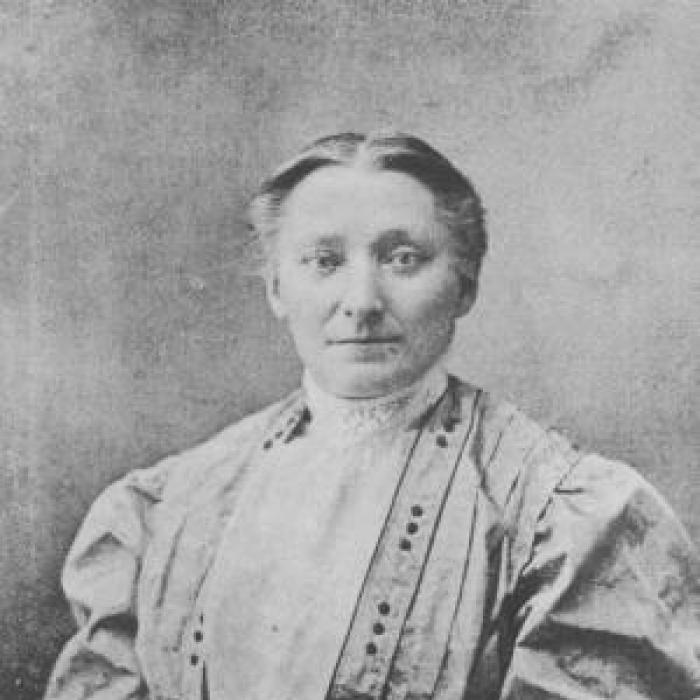 A historical photo of Annette E. Thopson