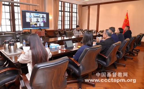 CCC&TSPM held a video conference with the National Council of Churches in Singapore for mutual exchanges on November 30, 2021.