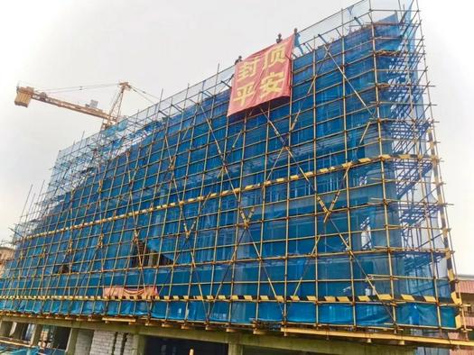 A new main building of Chengguan Church in Changle, Fuzhou, Fujian, topped out on December 1, 2021.