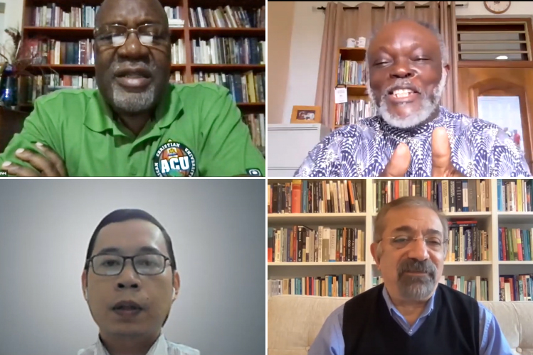 Moderated by Conrad Mbewe, pastor of Kabwata Baptist Church in Zambia, Lausanne's third webinar "Telling the Story" featured church leaders from Africa, Iran, and Vietnam on November 19, 2021. 
