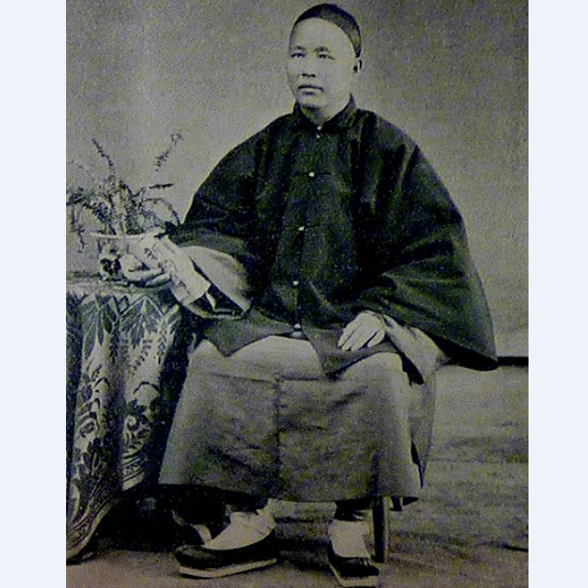 A historical picture of Rev. Lin Wenqu in Xiamen City, Fujian Province