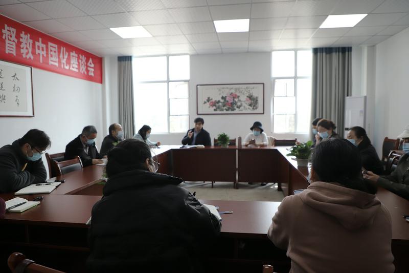 The faculty of Zhongnan Theological Seminary in Hubei attended a devotion sharing on the World Day of Prayer 2022 which falls on March 4, 2022. 