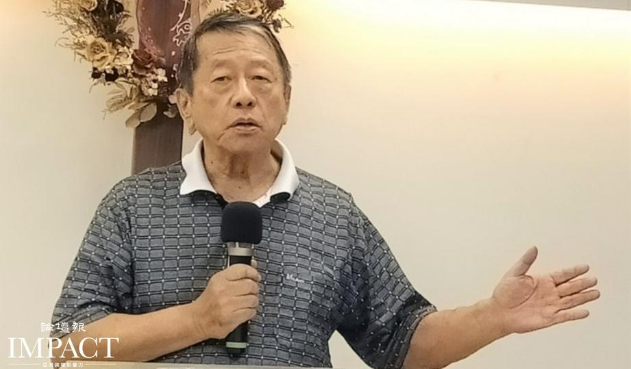 A picture of Li Zhengyi, chairman of the board of Olive CCLM Publishing Group Ltd. in Taipei, Taiwan
