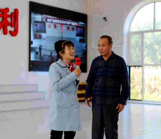 A female Christian gave a testimony that her husband was healed because of her prayer on the Chinese National Day in 2021.