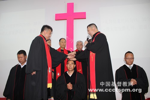 A staff member was ordained in Maiji District Church, Tianshui, Gansu, on July 10, 2022.