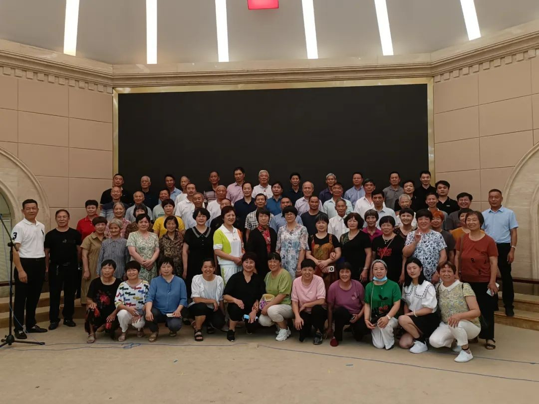 The pastoral staff of Pujiang churches in Jinhua City were pictured with leaders of Jiaojiang Church in Taizhou, Zhejiang, after a visit and seminar on July 23, 2022.
