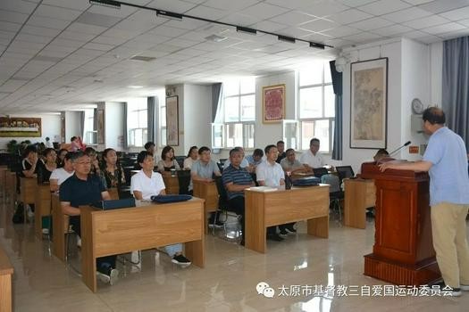 A teaching seminar of Shanxi Christian Training Center was held in Qiaotoujie Church, Taiyuan, Shanxi, on August 5, 2022.