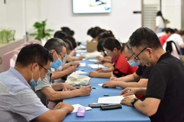Christians participated in the 2022 scripture contest held in Shishan Church on August 26, 2022.