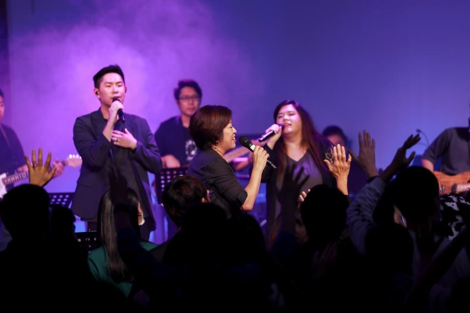 Stream of Praise Music Ministries worshiped God in Dynamic Evangelism Church, Rowland Heights, Los Angeles, on September 30, 2022.