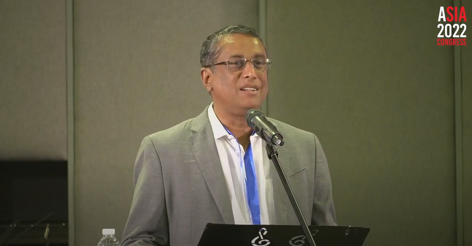 Finny Philip, the principal of Philadelphia Bible College in India, spoke in Plenary 7 of the Asia 2022 Congress themed “Recovering the Supernatural”on October 20, 2022.