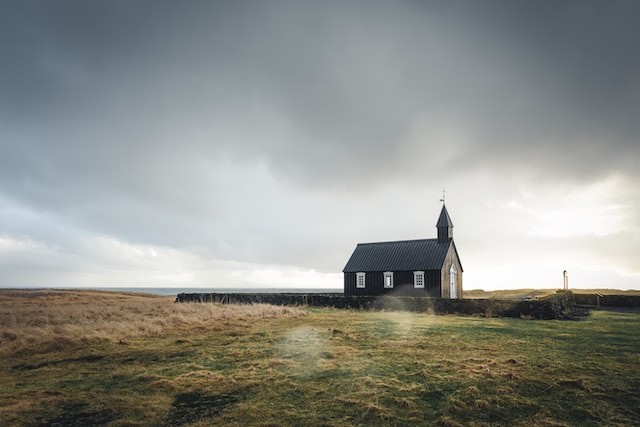 A church on the prairie