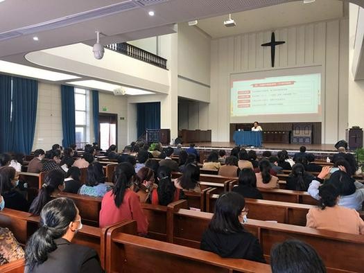 A pastoral training course was held in Luyang Church, Pingtan County, Fuzhou City, Fujian Province, on November 29, 2022.