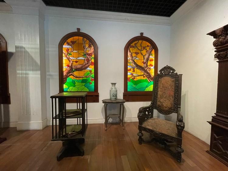 Furniture items on display in Tuwan Bay Museum, Shanghai