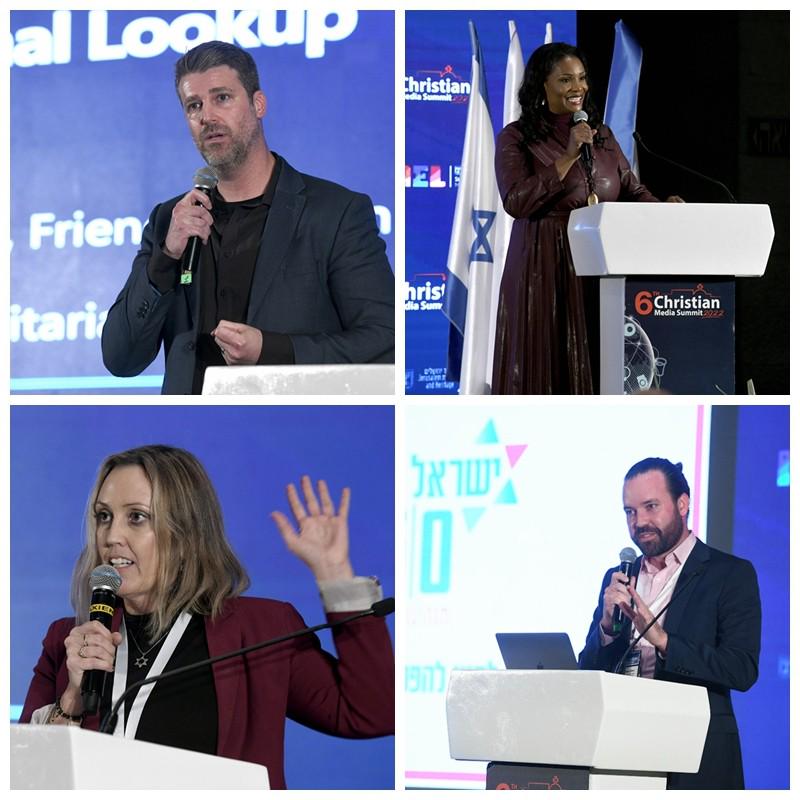 Four Christian leaders gave their talks on "Israel 2050 Mission and Vision: A Full Dimensional Lookup" from different perspectives in Jerusalem on December 12, 2022. 