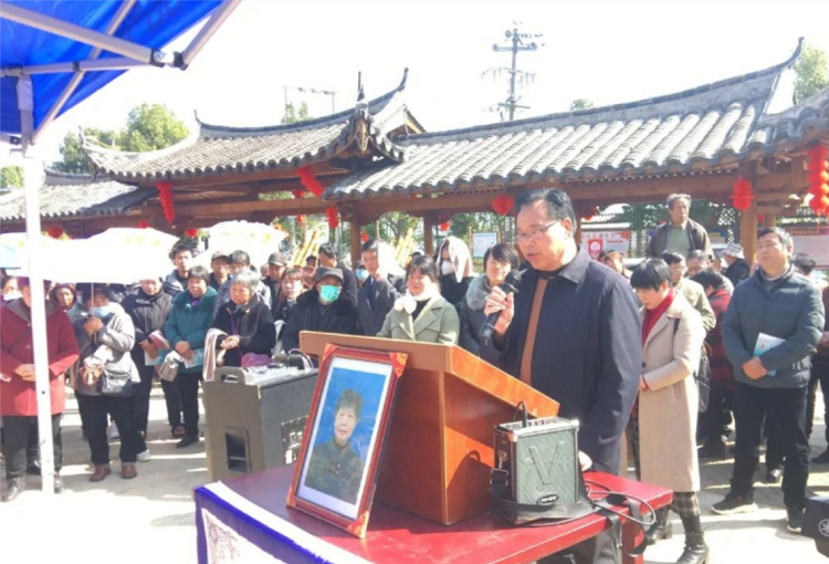 A memorial serivce for Zheng Huiyu, who was in charge of Kangli Church in Pingnan County, Ningde, Fujian, was hosted by Pingnan County CC&TSPM on February 2, 2023.