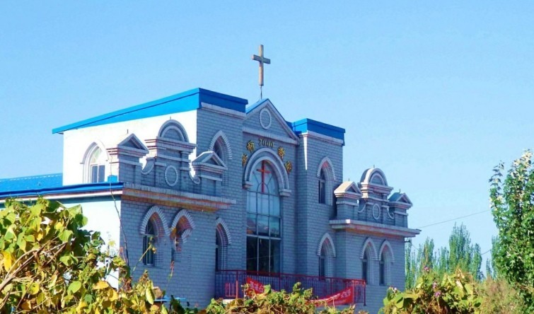 Tengao Church in Haicheng City, Liaoning Province