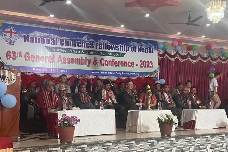 National Churches Fellowship of Nepal (NCF), established as the first umbrella association of Protestant churches in Nepal, has celebrated its 63rd anniversary and general meeting by organizing various programs from April 11 to 13, 2023.
